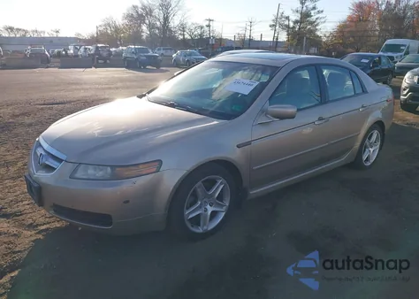 2004 Acura Tl из США, поврежденный, VIN 19UUA66294A065411